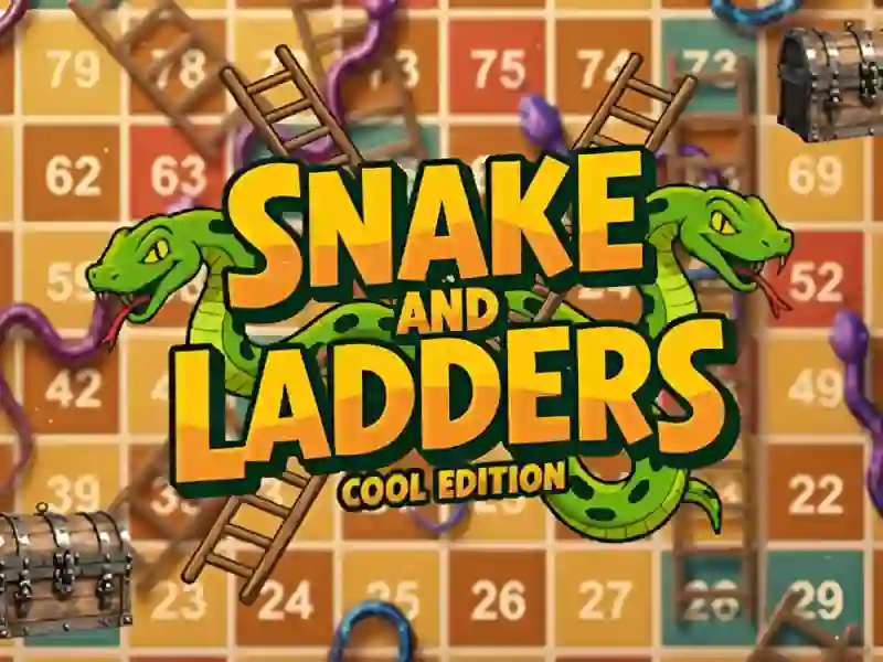 Snake and Ladders Cool Edition — free online game