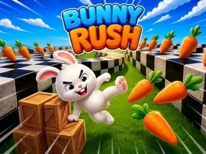 Bunny Rush — gratis online game