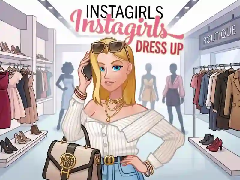 Instagirls Dress Up — gratis online spil