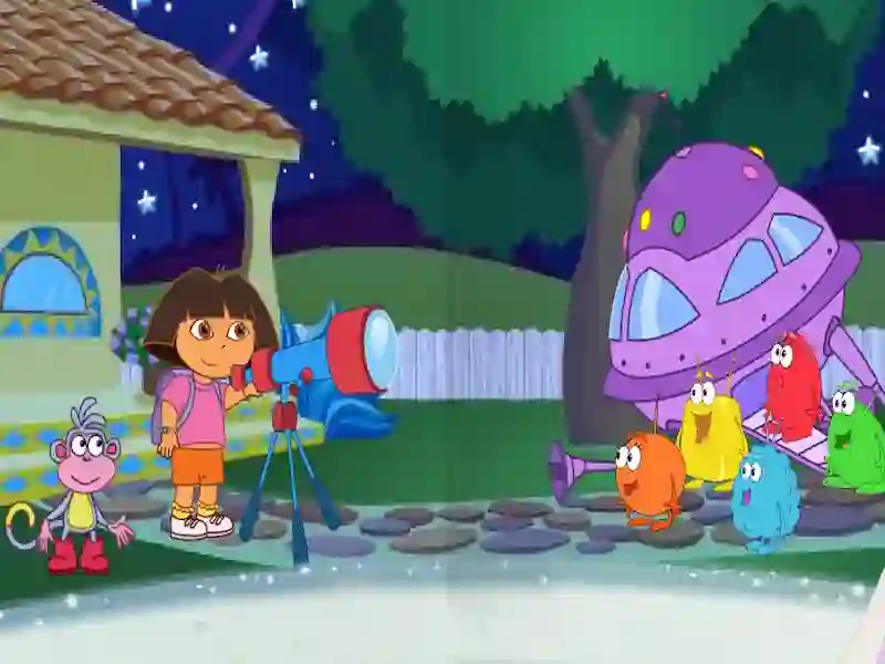 Dora The explorer Dora's Space Adventure — free online game