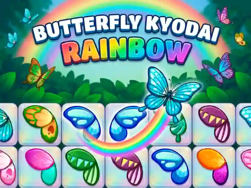 Butterfly Kyodai Rainbow — free online game