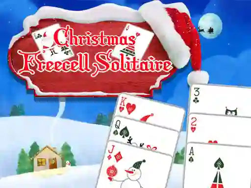 Hra Freecell Christmas Solitaire online