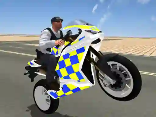 Super Stunt Police Bike Simulator 3D — free online game