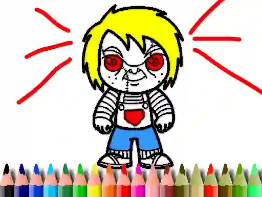 Scary Boy Coloring Book — free online game