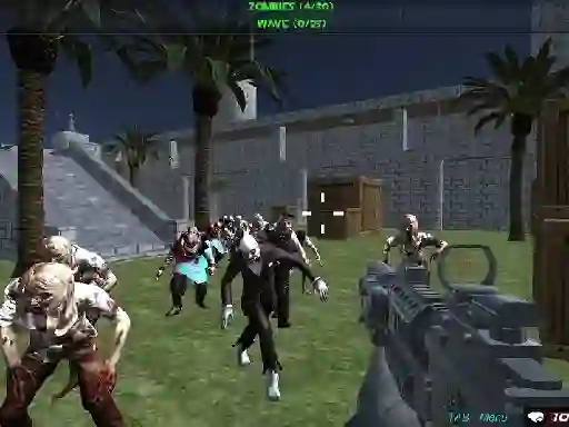 Shooting Zombie fps Xtreme Good vs Bad Boys — free online game