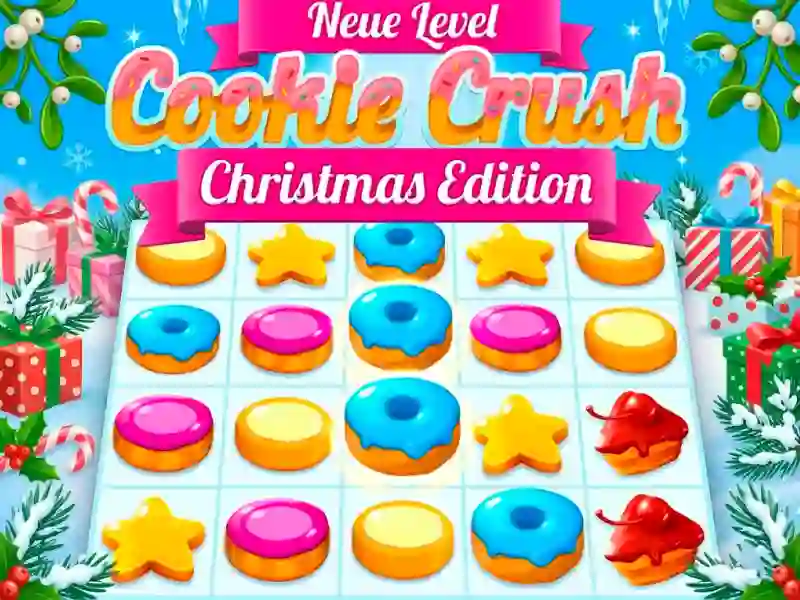 Гульня Cookie Crush: Christmas Edition онлайн