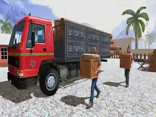 Asian Offroad Cargo Truck — free online game