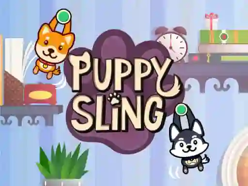 Puppy Sling — free online game