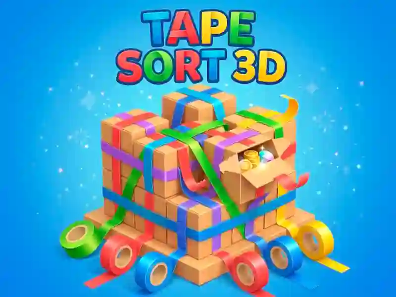 Tape Sort 3D — online hra zdarma