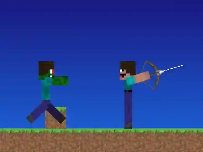 Noob vs Pro But Archers Minecraft — gratis online spil