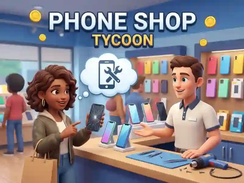 Gêm Phone Shop Tycoon ar-lein