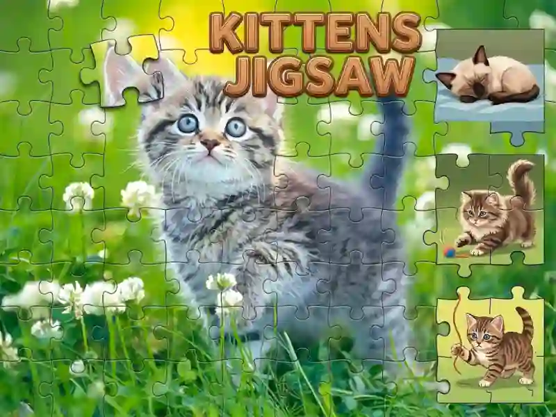 Kittens Jigsaw — free online game