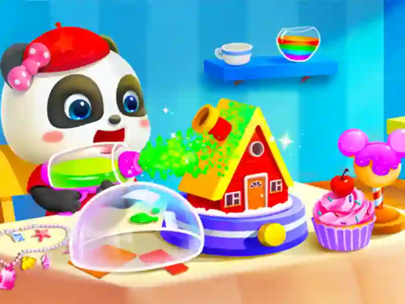 Baby Panda Kids Crafts DIY — free online game
