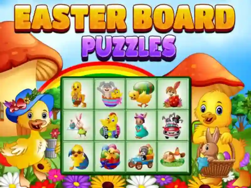 EASTER BOARD PUZZLES — free online game