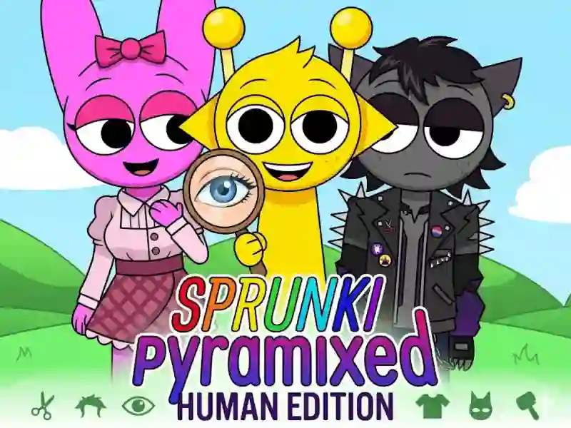 Sprunki Pyramixed: Human Edition — free online game
