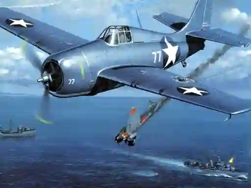 Aviation Art Air Combat Puzzle — free online game