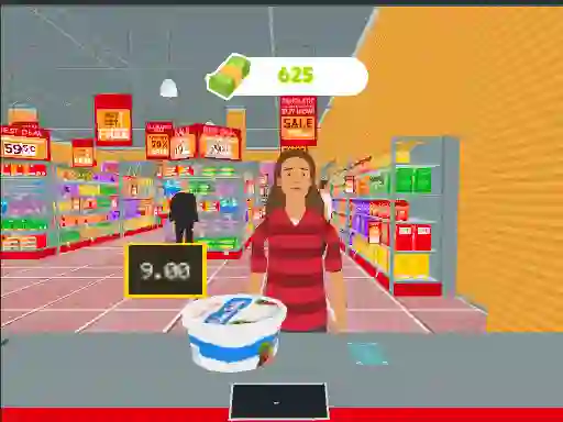 Cluiche Market Shopping Simulator ar líne