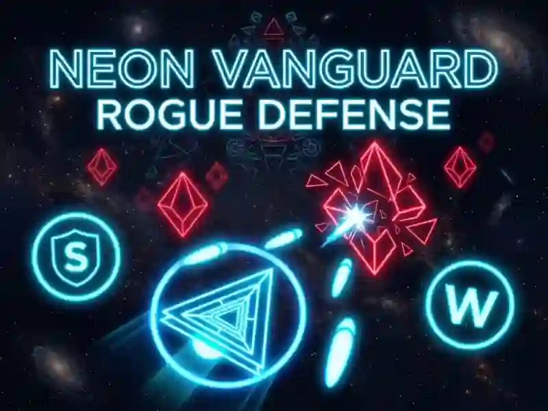 Neon Vanguard Rogue Defense — безплатна онлайн игра