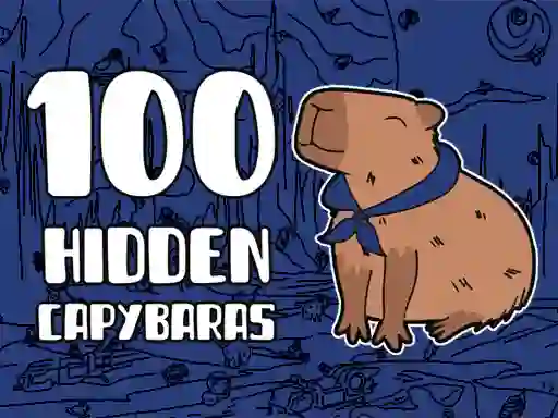 100 Hidden Capybaras — free online game
