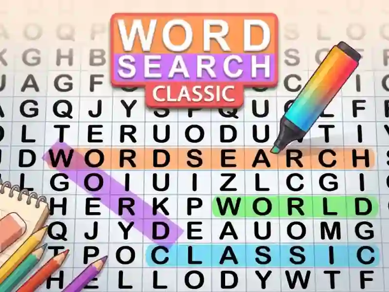Word Search Classic — бесплатна онлајн игра