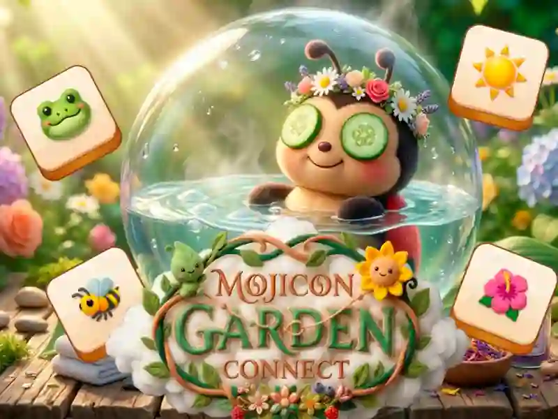 Mojicon Garden Connect — free online game