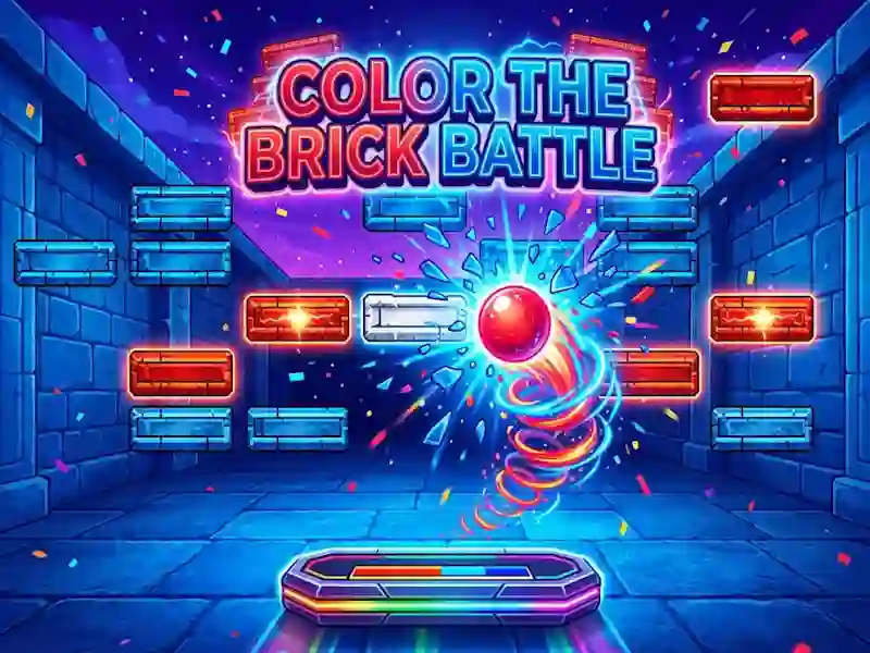 თამაში Color The Brick Battle ონლაინ