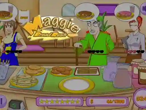Maggie Bread Rush — free online game
