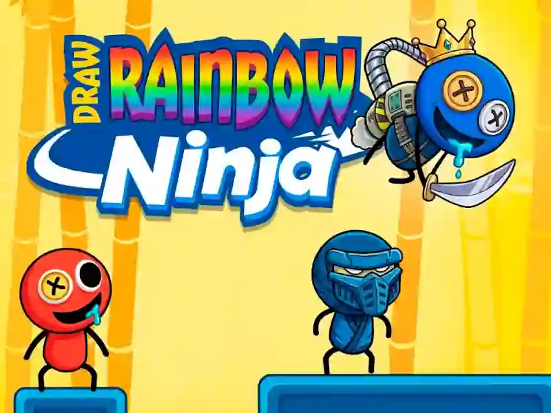 Draw Rainbow Ninja — free online game