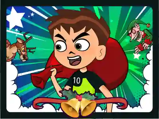 Ben 10: Christmas Run — free online game
