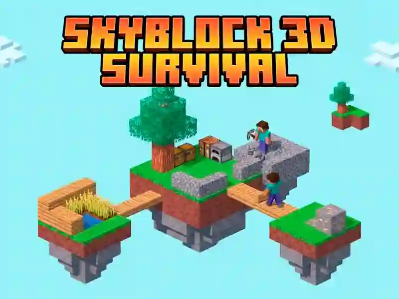 Logħba Skyblock 3D: Survival onlajn
