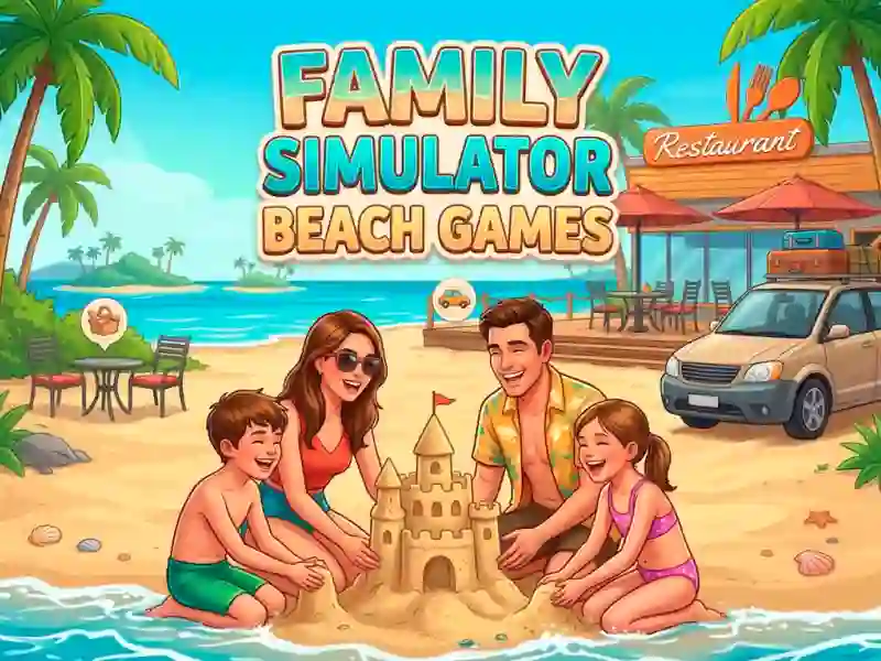 Family Simulator Beach Games — free online game