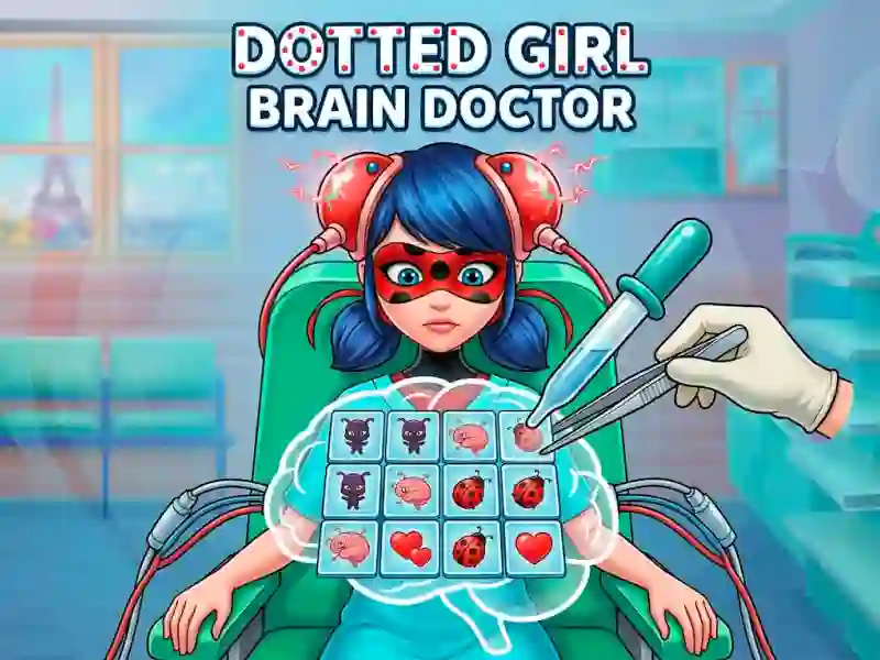 Lojë Dotted Girl Brain Doctor në internet