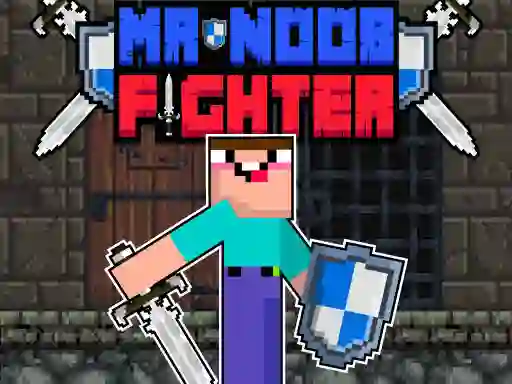 Permainan Mr Noob Fighter talian