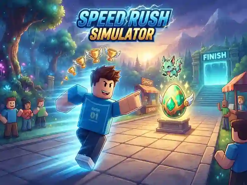 Speed Rush Simulator — brezplačna spletna igra