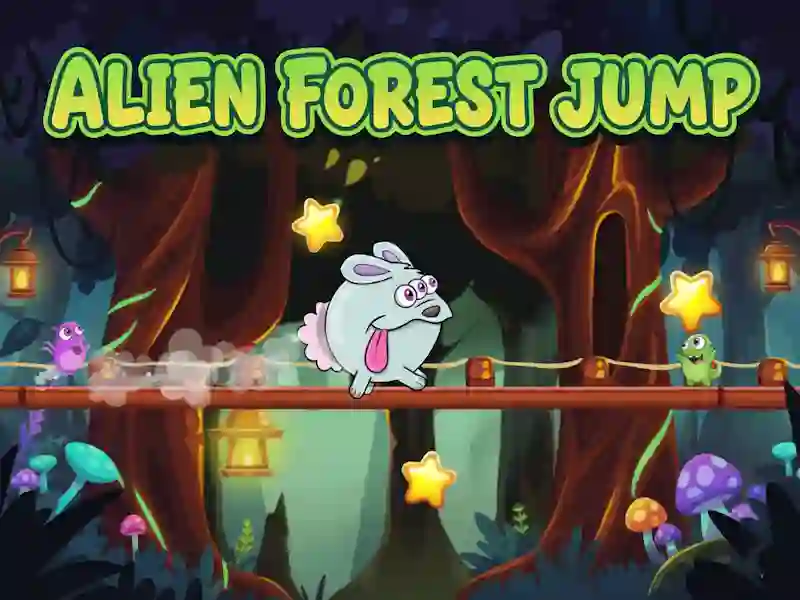 Alien Forest Jump — free online game