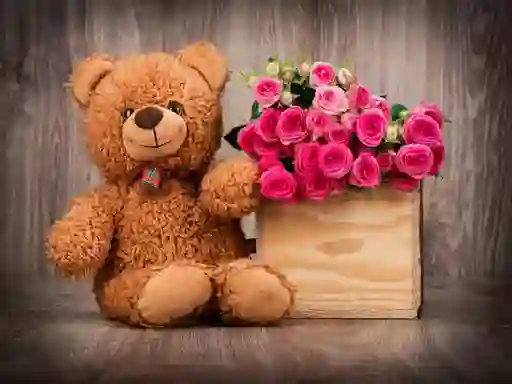 Cute Teddy Bears Puzzle — free online game