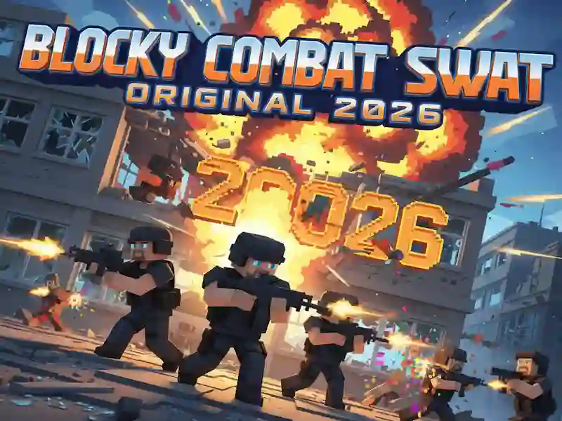 Blocky Combat Swat Original 2026 — free online game