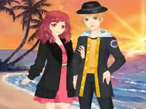 Couple Anime Dresser — free online game