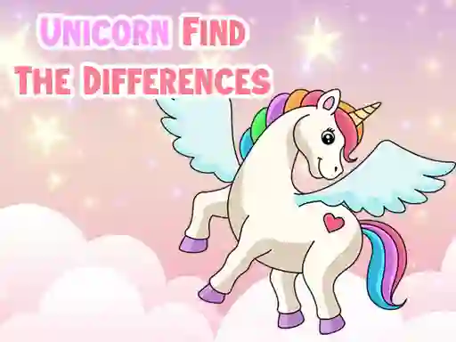 Unicorn Find The Differences — free online game