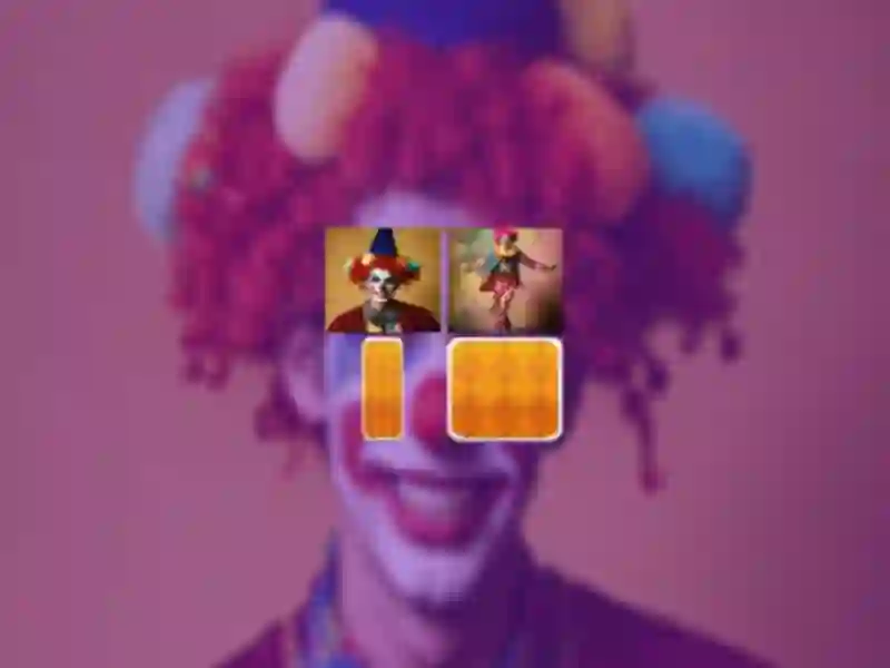 Clown Memory Match — free online game