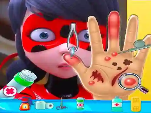 ladybug Hand Doctor — free online game
