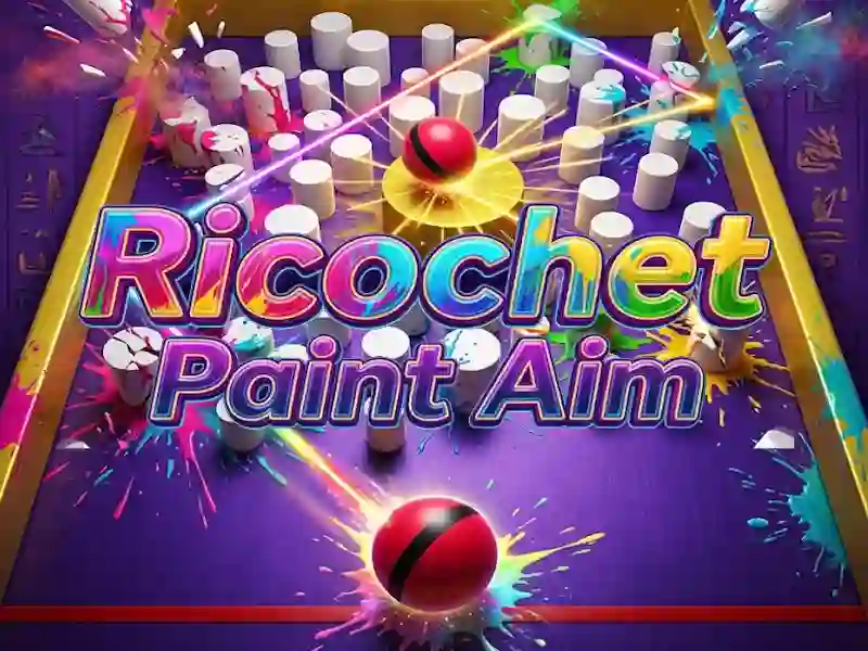 Ricochet Paint Aim — lojë online falas