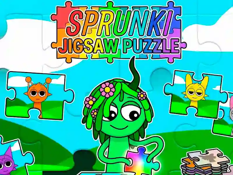 Sprunki Jigsaw Puzzle — free online game