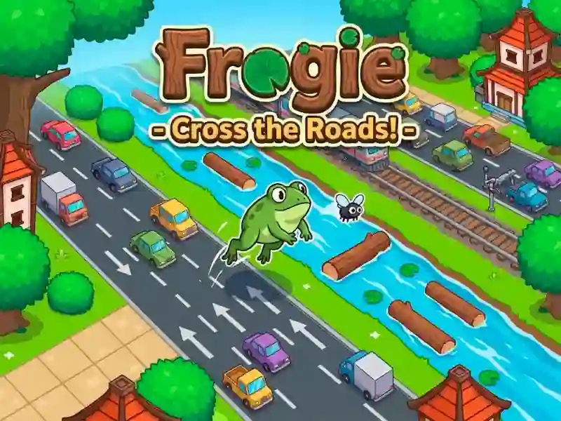 Logħba Frogie - Cross the Roads onlajn