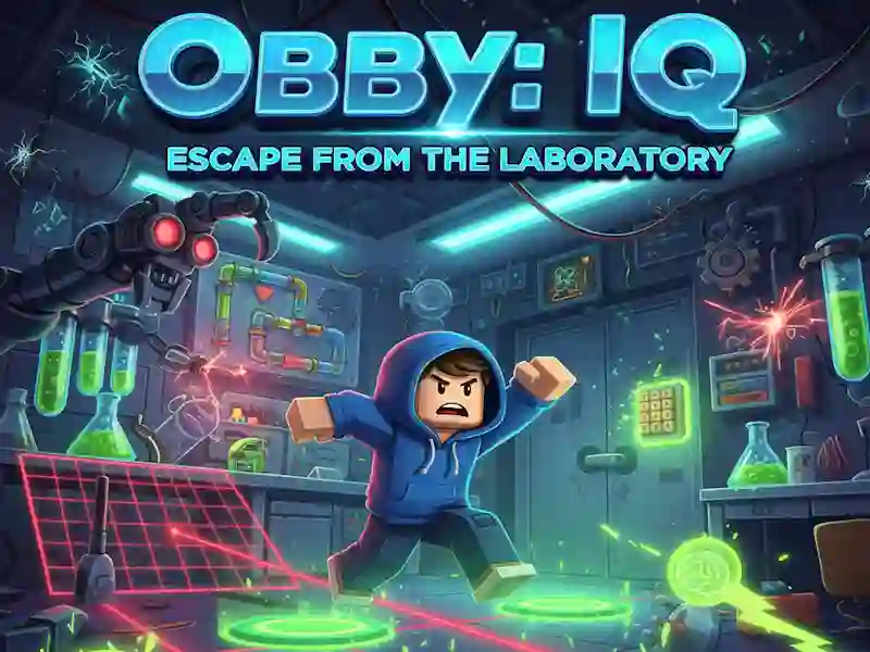 Obby: IQ Escape from the Laboratory — free online game