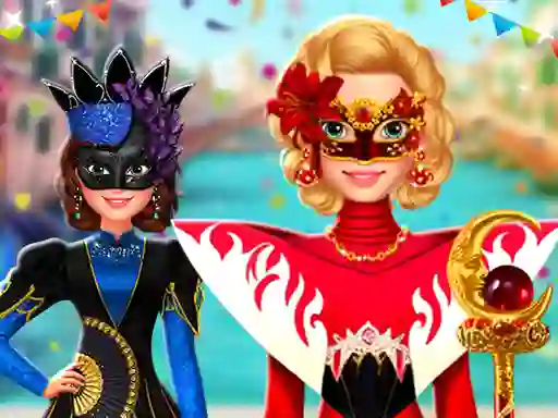 Ellie and Friends Venice Carnival — free online game