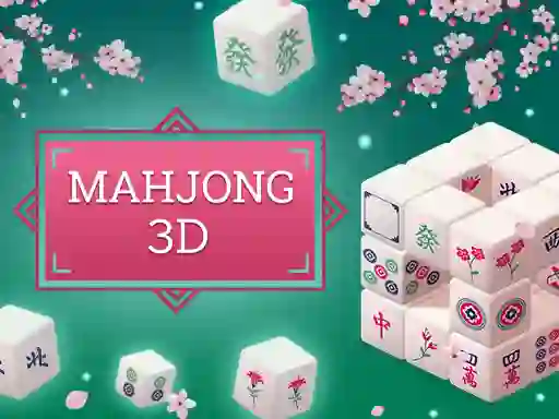 Mahjong 3d — free online game