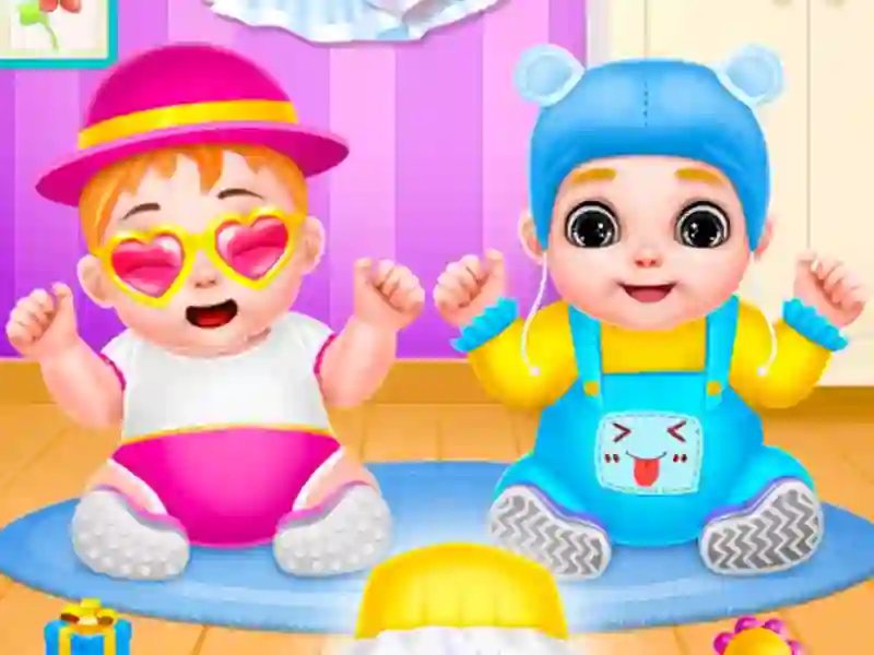 Twin Baby Care — δωρεάν online παιχνίδι