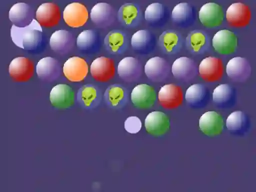 Aliens Bubble Shooter — free online game
