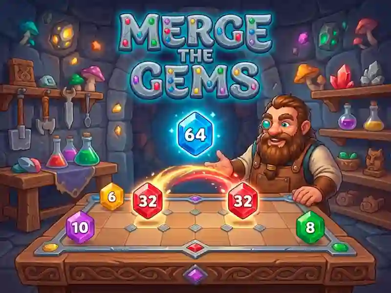 Merge the Gems — free online game